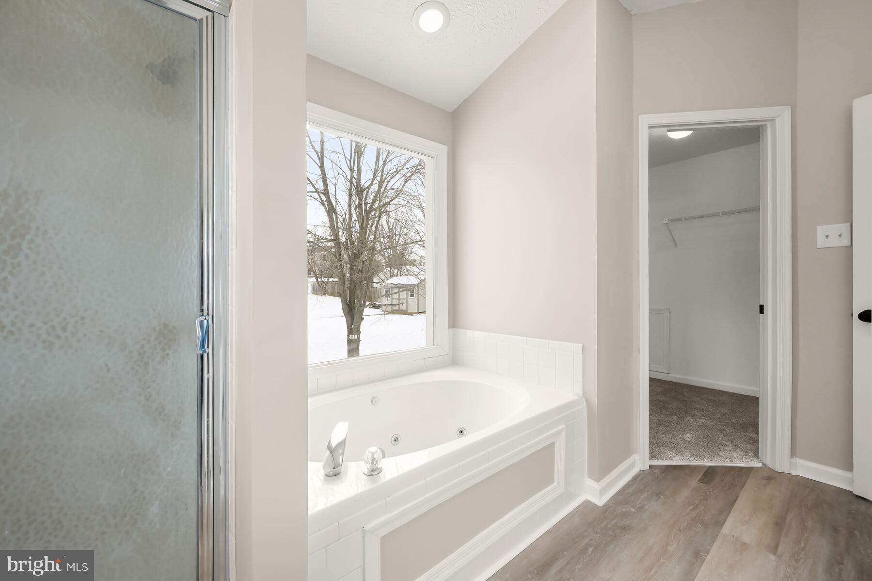6814 King Road Boonsboro, MD 21713 - Photo 26 of 40 Jetted tub and separate shower stall