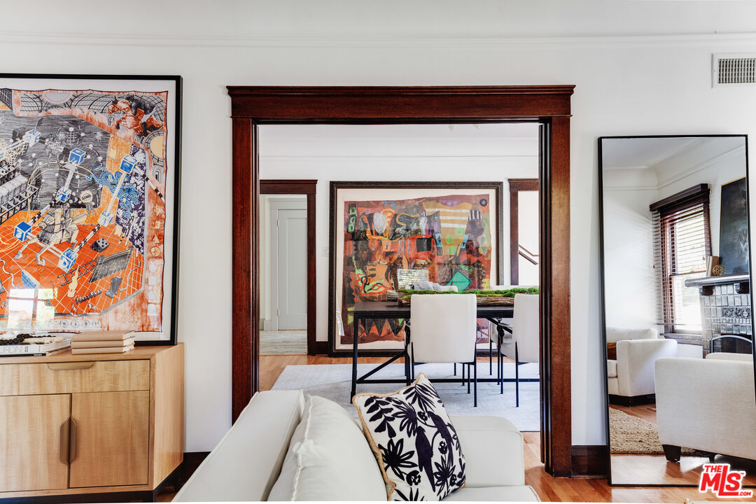 5850 Foothill Drive Los Angeles, CA 90068 - Photo 6 of 33 a living room with furniture and a painting on the wall