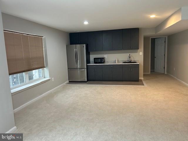 16272 Eagle Flight Circle Woodbridge, VA 22191 - Photo 11 of 19 a kitchen with stainless steel appliances a refrigerator and a sink