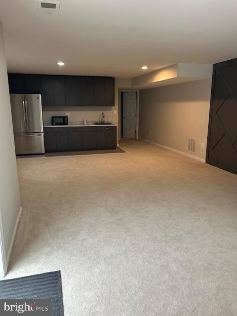 16272 Eagle Flight Circle Woodbridge, VA 22191 - Photo 10 of 19 a view of kitchen with refrigerator and microwave