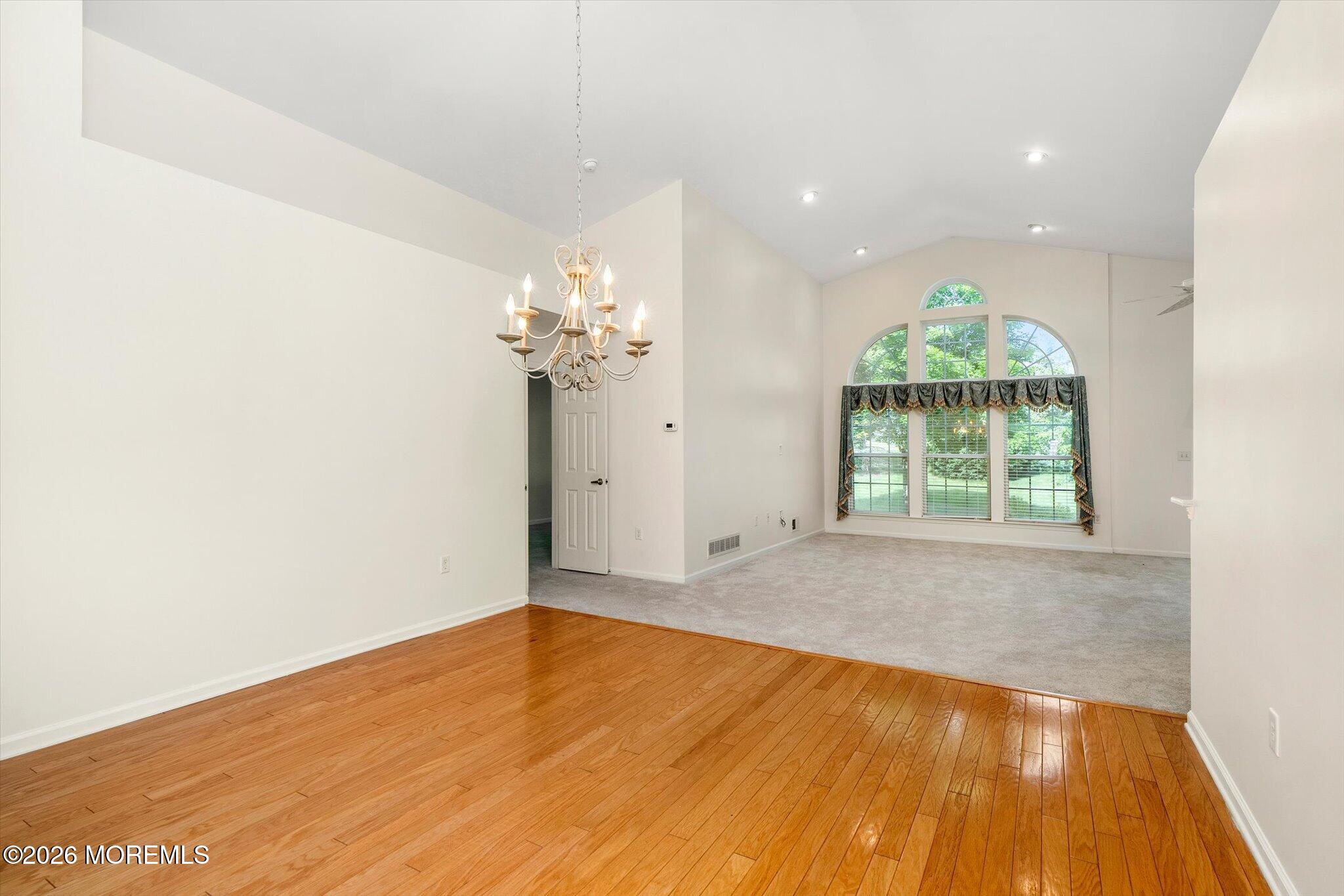 10 Powderhorn Way Allentown, NJ 08501 - Photo 4 of 27 a view of a room with wooden floor and large window