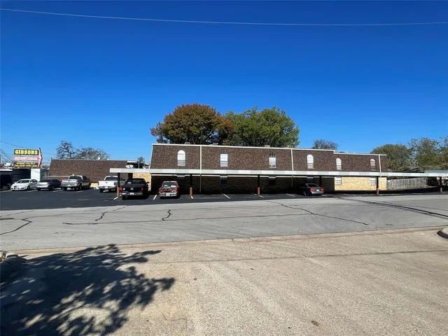 a car parked on the side of a road