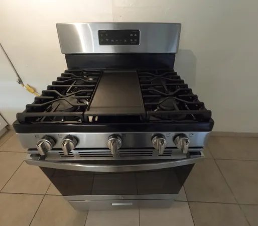 a close view of stove top oven
