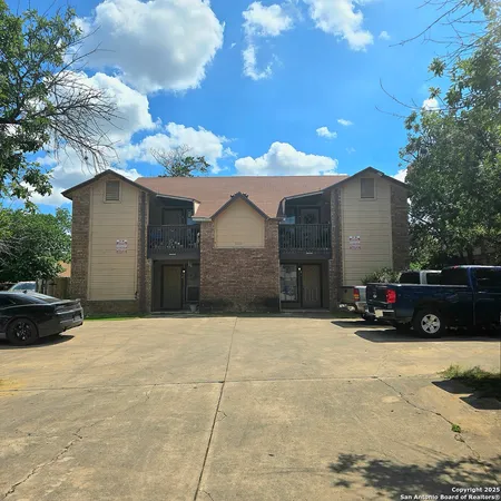 a view of a house with a patio