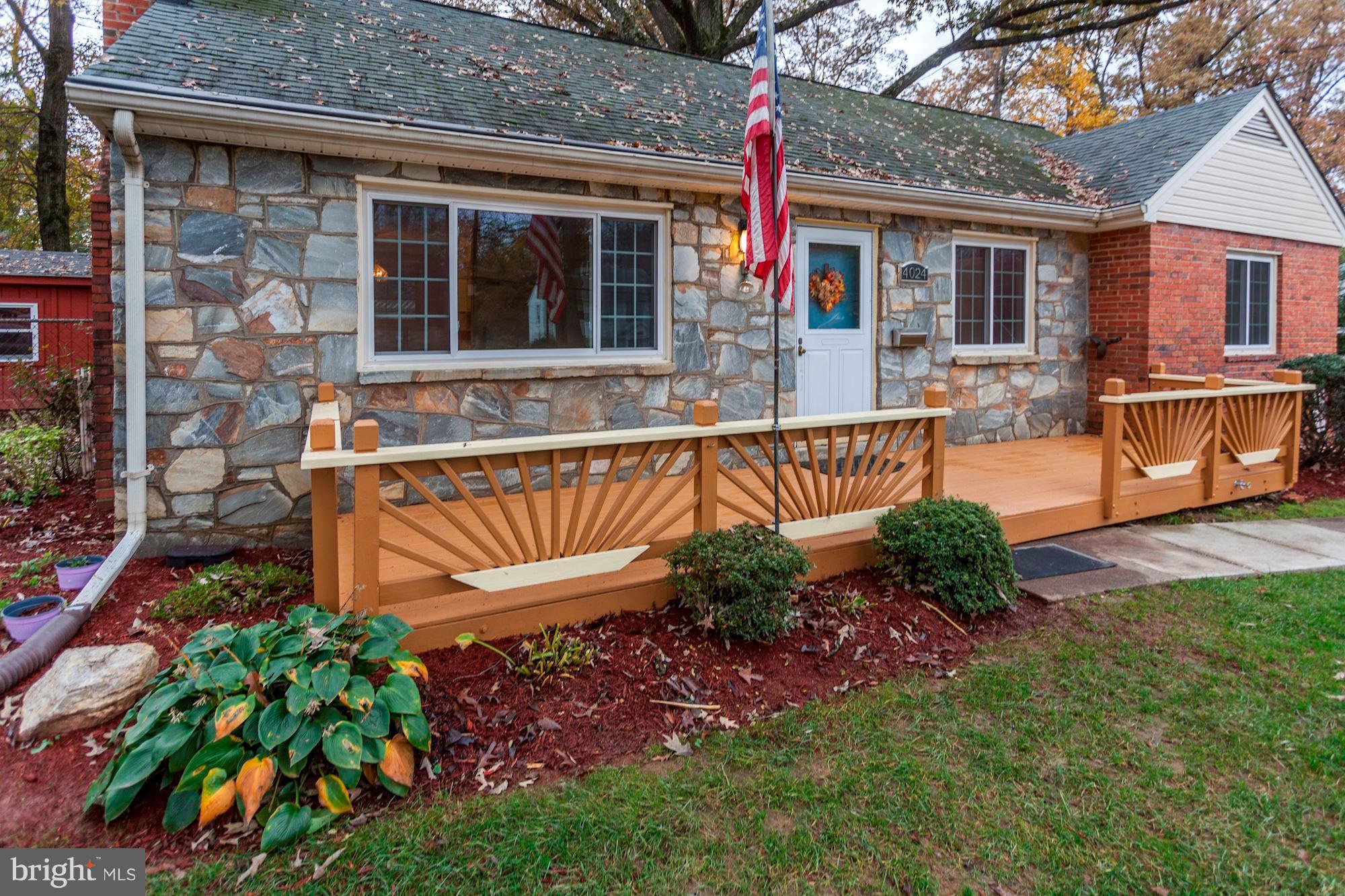 4024 Gallows Road Annandale, VA 22003 - Photo 2 of 22 Well Maintained Home with Driveway & Front Porch