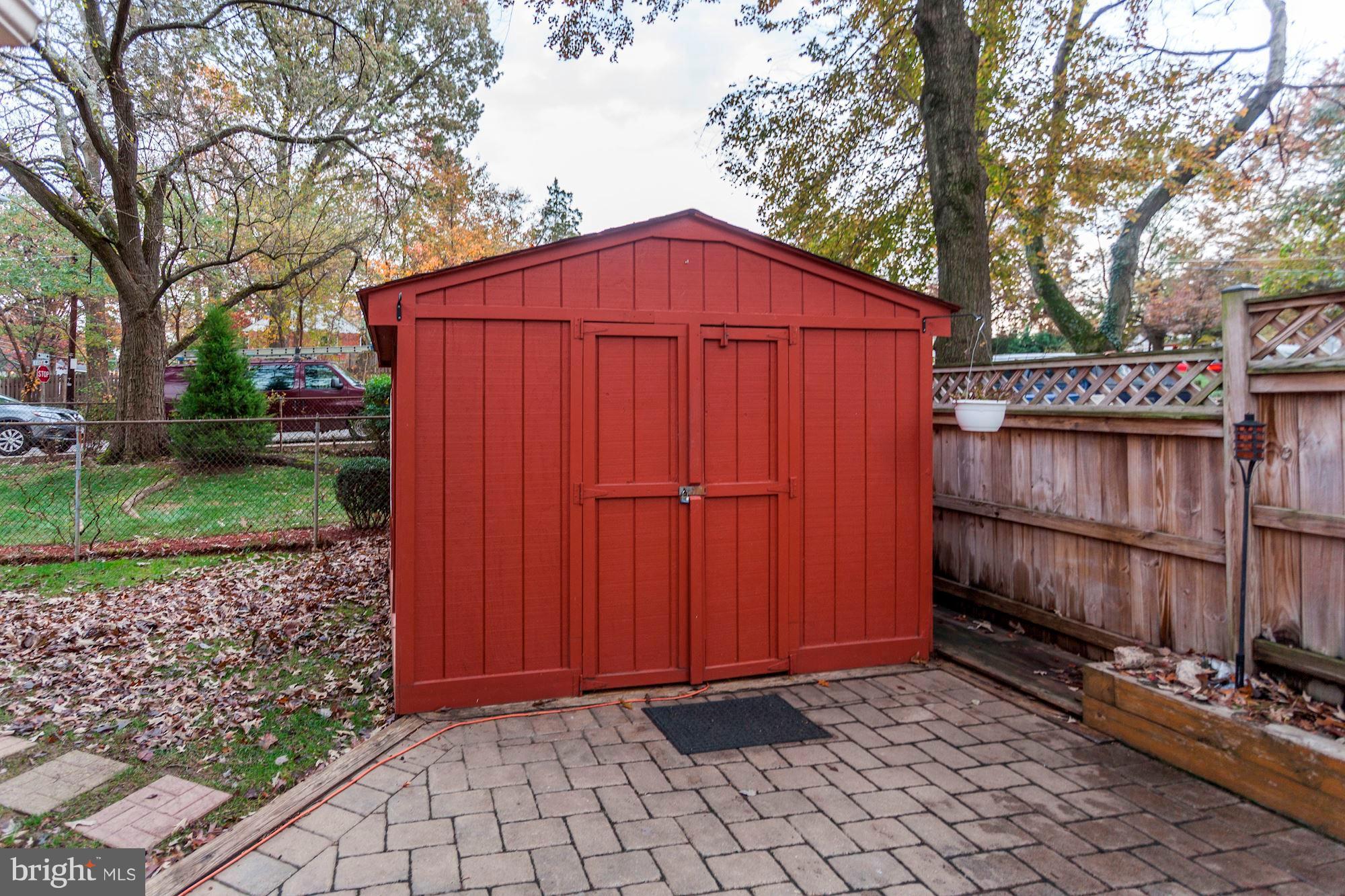 4024 Gallows Road Annandale, VA 22003 - Photo 19 of 22 Well Maintained Exterior with Shed