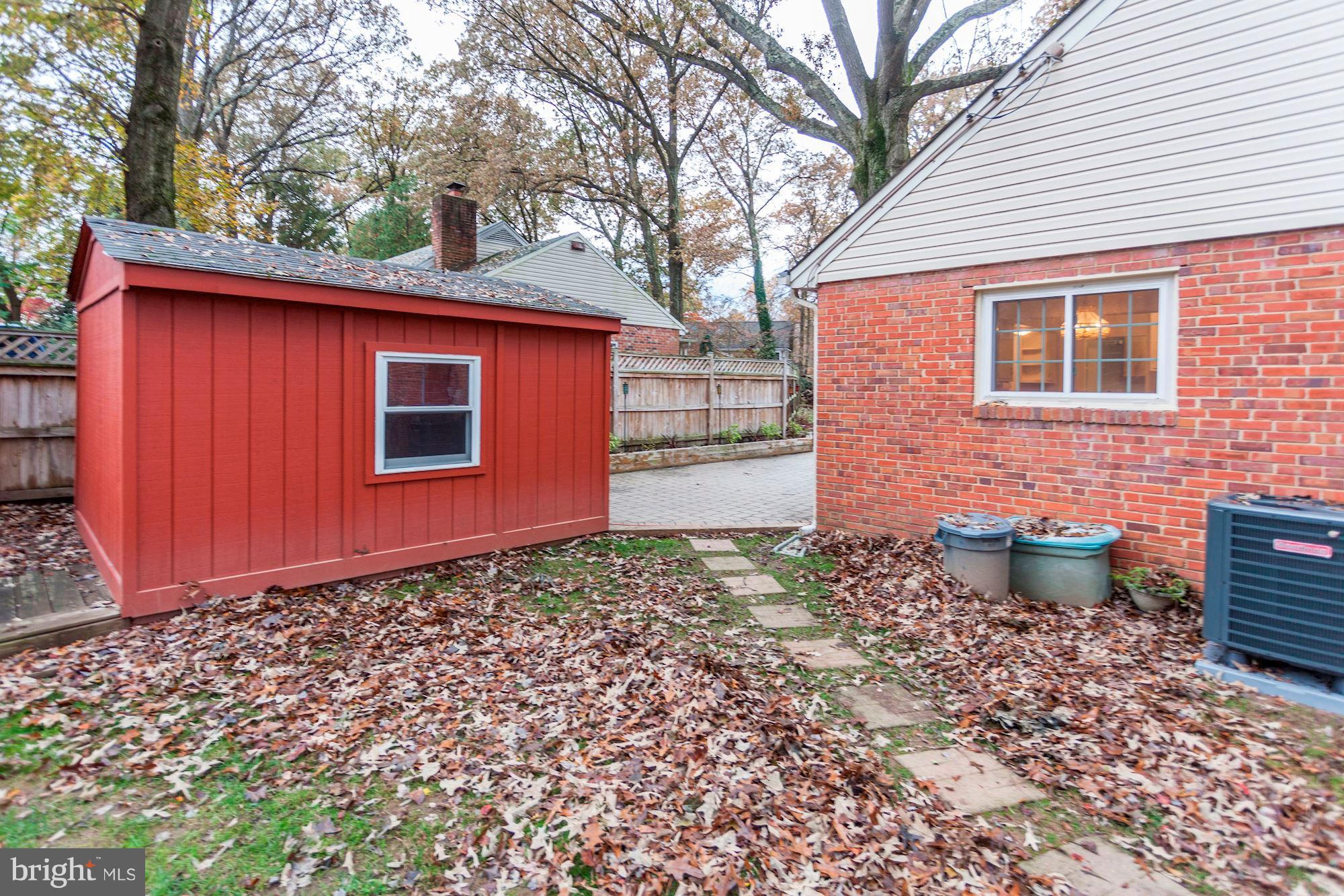 4024 Gallows Road Annandale, VA 22003 - Photo 20 of 22 Well Maintained Exterior with Shed