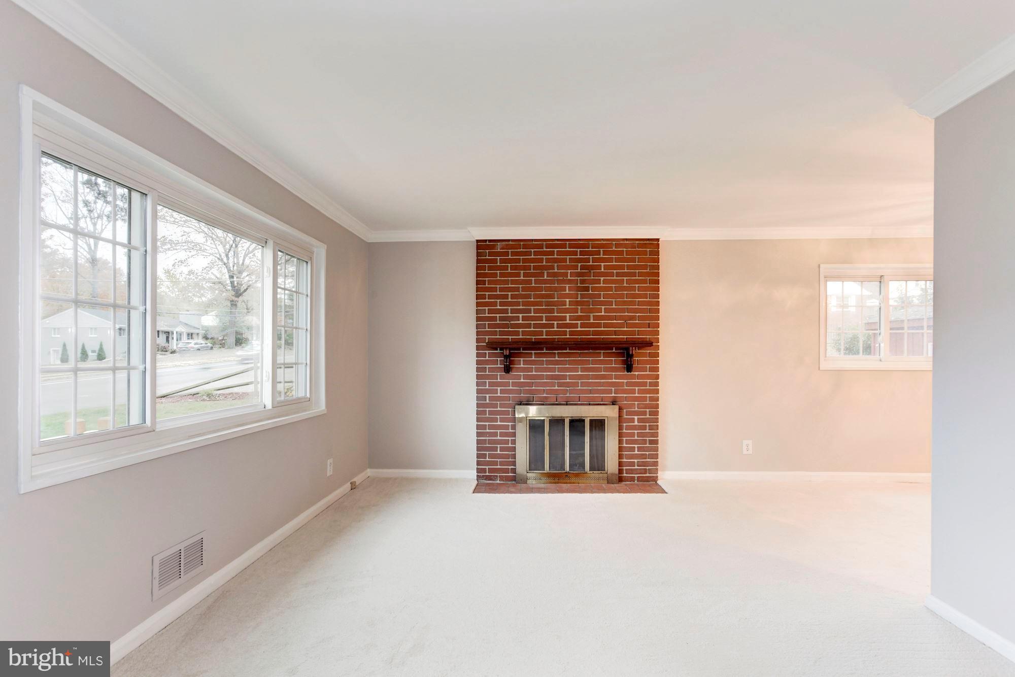 4024 Gallows Road Annandale, VA 22003 - Photo 3 of 22 Spacious & Bright Living w/Wood Burning Fireplace