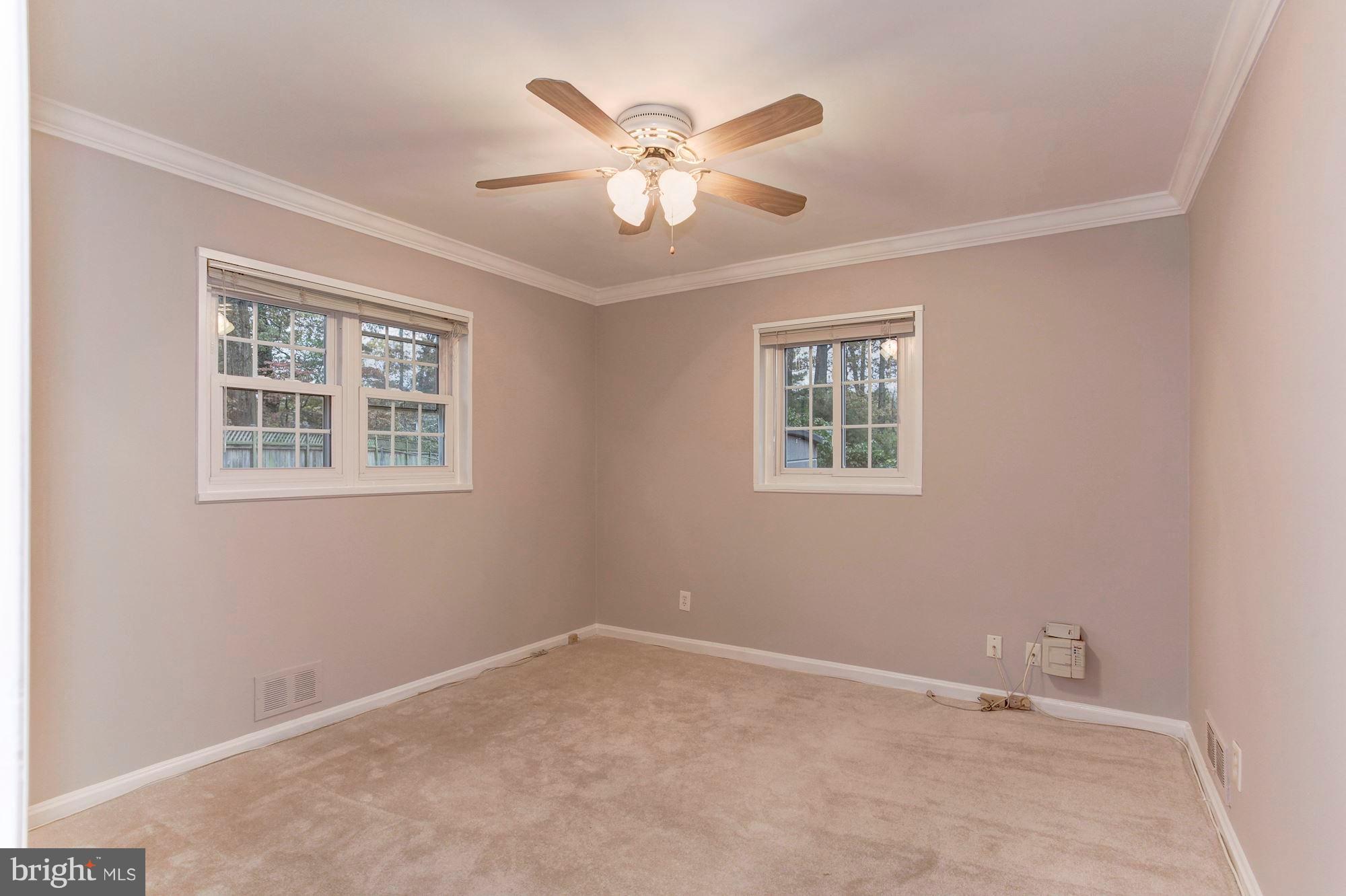 4024 Gallows Road Annandale, VA 22003 - Photo 9 of 22 Bedroom w/ New Carpet, Crown Molding & paint