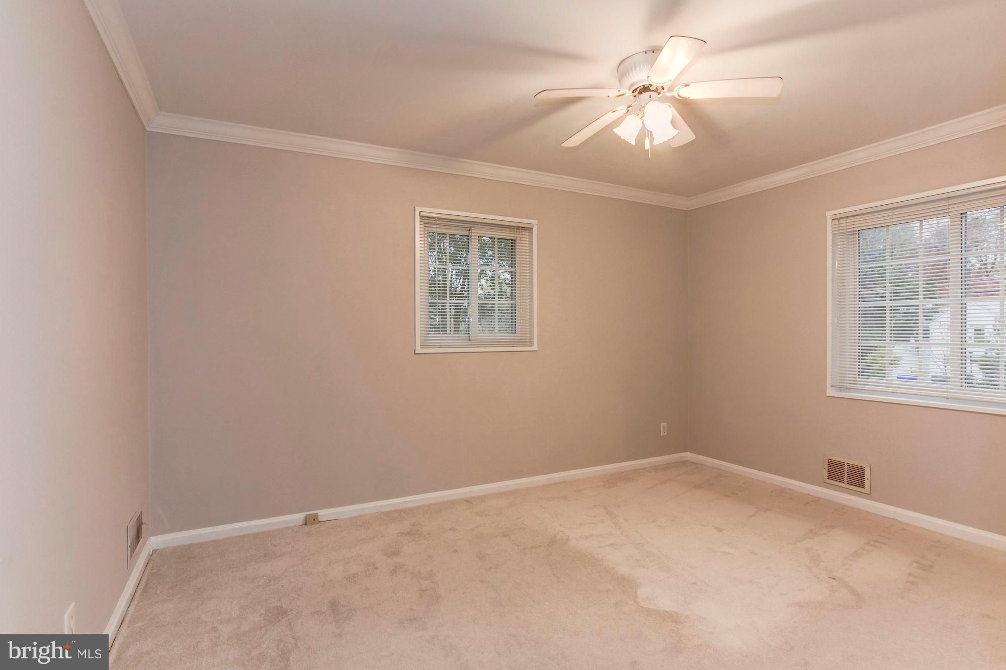 4024 Gallows Road Annandale, VA 22003 - Photo 10 of 22 Bedroom w/ New Carpet, Crown Molding & paint
