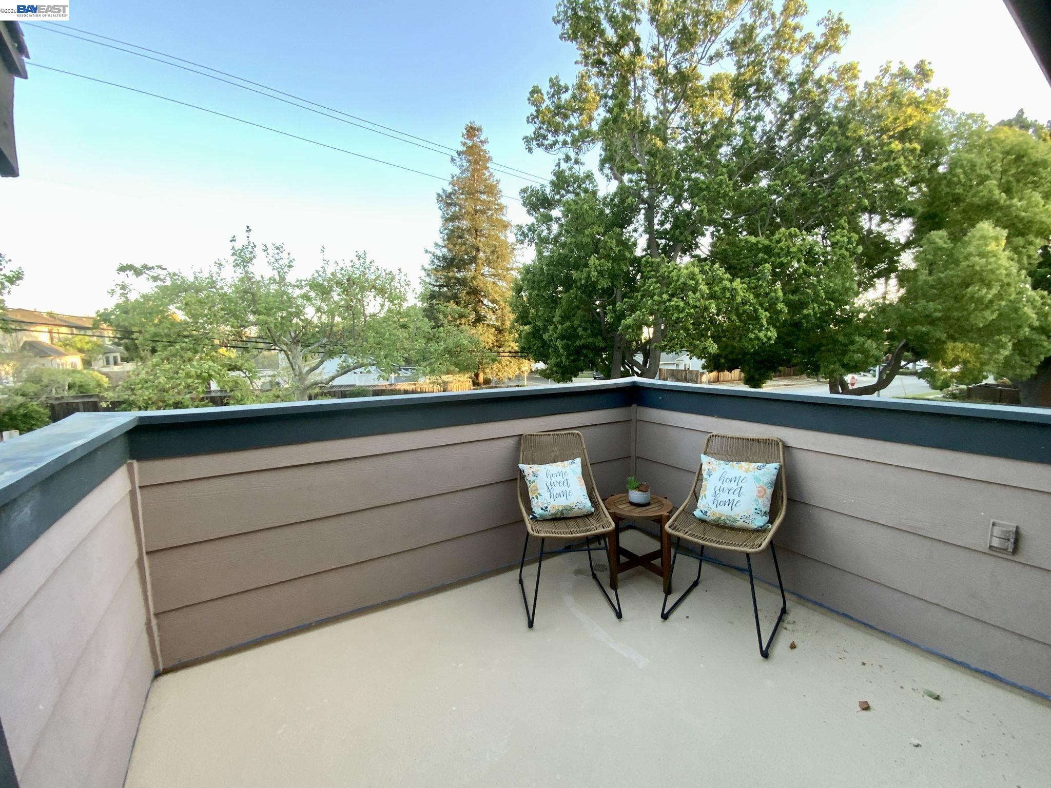 304 Hackamore Lane Fremont, CA 94539 - Photo 21 of 45 a view of a two chairs in the balcony