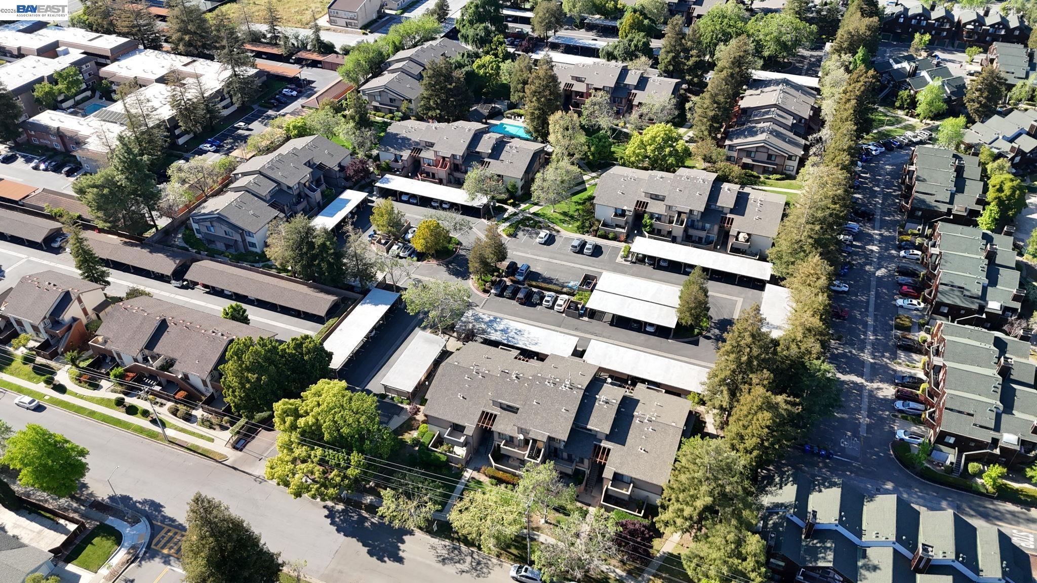 304 Hackamore Lane Fremont, CA 94539 - Photo 31 of 45 an aerial view of multiple houses with yard