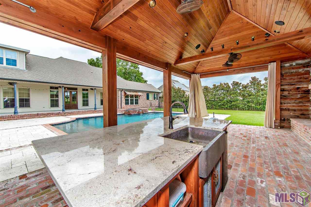 147 Rue De Levert Raceland, LA 70394 - Photo 29 of 33 Pool View from Cabana