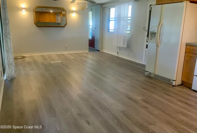 a view of empty room