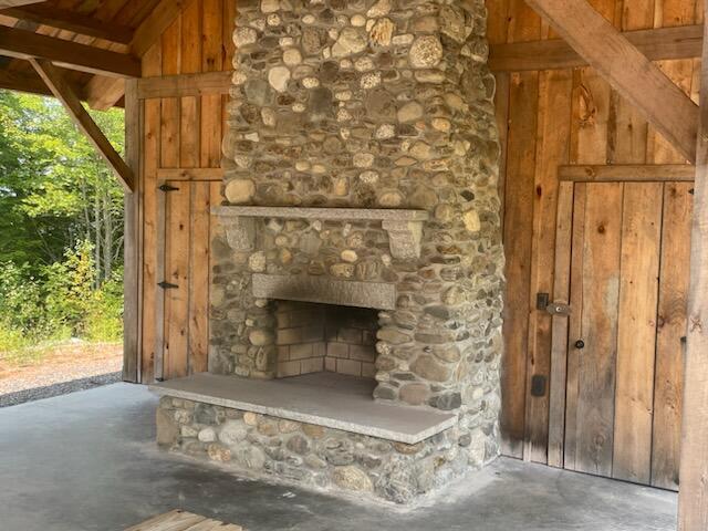 Lot #20 Peaceful Point Road Ellsworth, ME 04605 - Photo 3 of 11 Lot 20 Community Building Fireplace