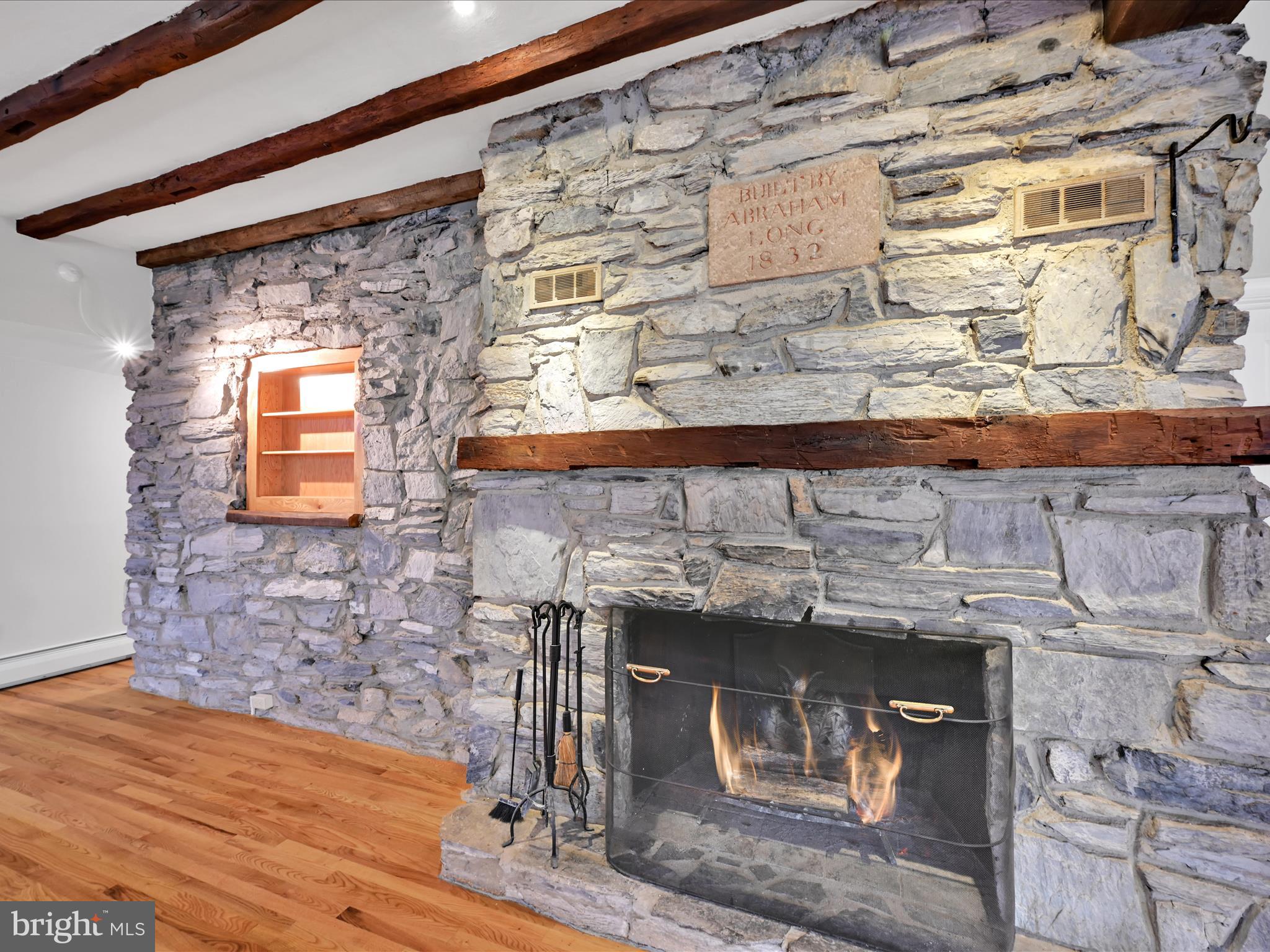 535 South Mill Street Lebanon, PA 17042 - Photo 20 of 50 Stone Fireplace
