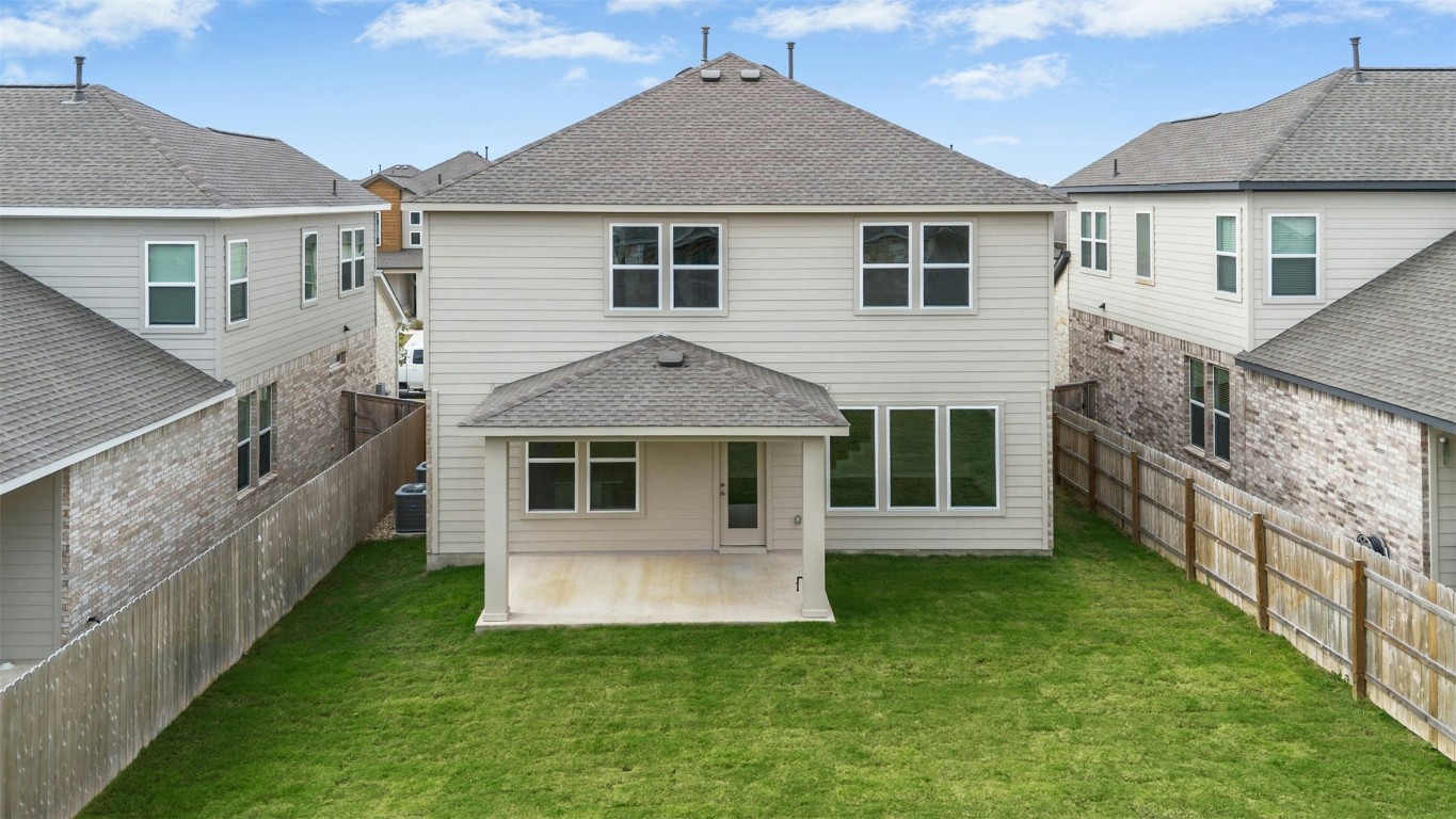 4313 Contrail Lane Round Rock, TX 78665 - Photo 29 of 32 a front view of a house with a yard