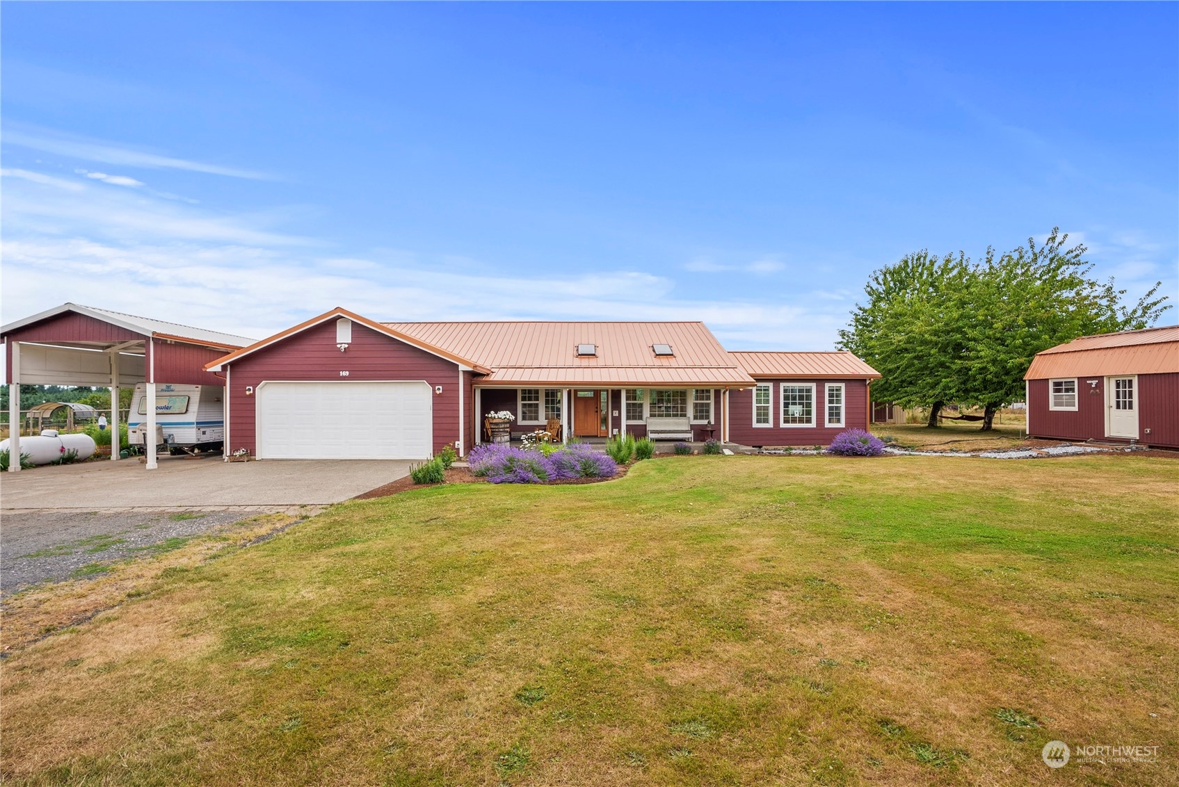 169 Conradi Road Winlock, WA 98596 - Photo 3 of 38 a view of a house with a big yard