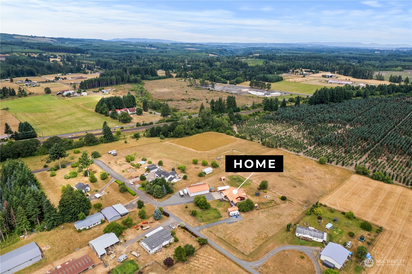 169 Conradi Road Winlock, WA 98596 - Photo 35 of 38 a view of a street with an ocean view