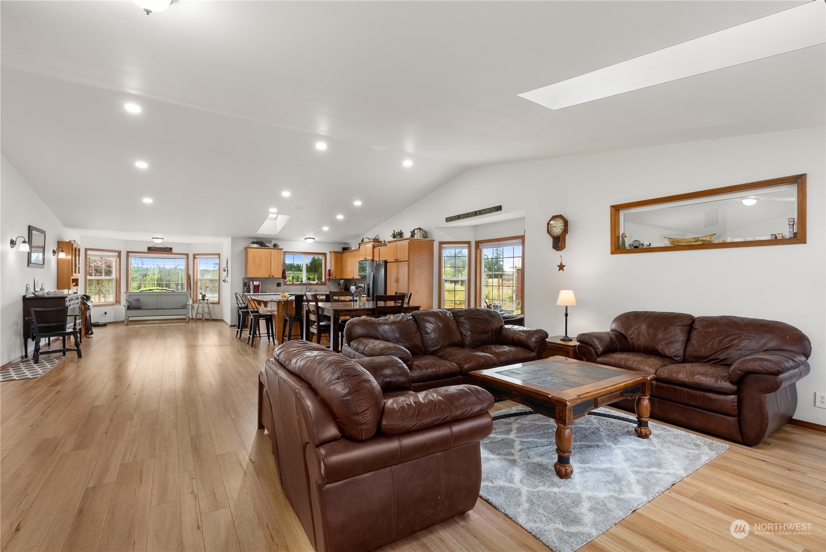 169 Conradi Road Winlock, WA 98596 - Photo 7 of 38 a living room with furniture and a wooden floor