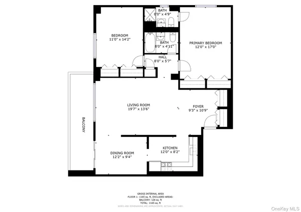 $3,000 | 125 Lake Street, Unit 5G NORTH, White Plains, NY 10604
