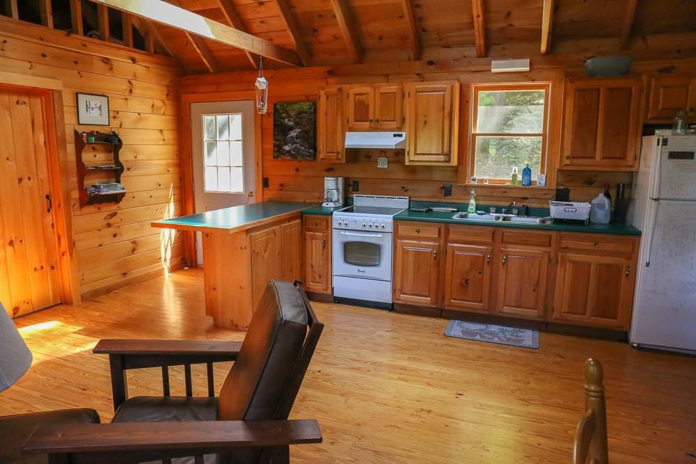 118 Crystal Spring Lane Rome, ME 04963 - Photo 3 of 20 Beautful wood work with wood floors,...