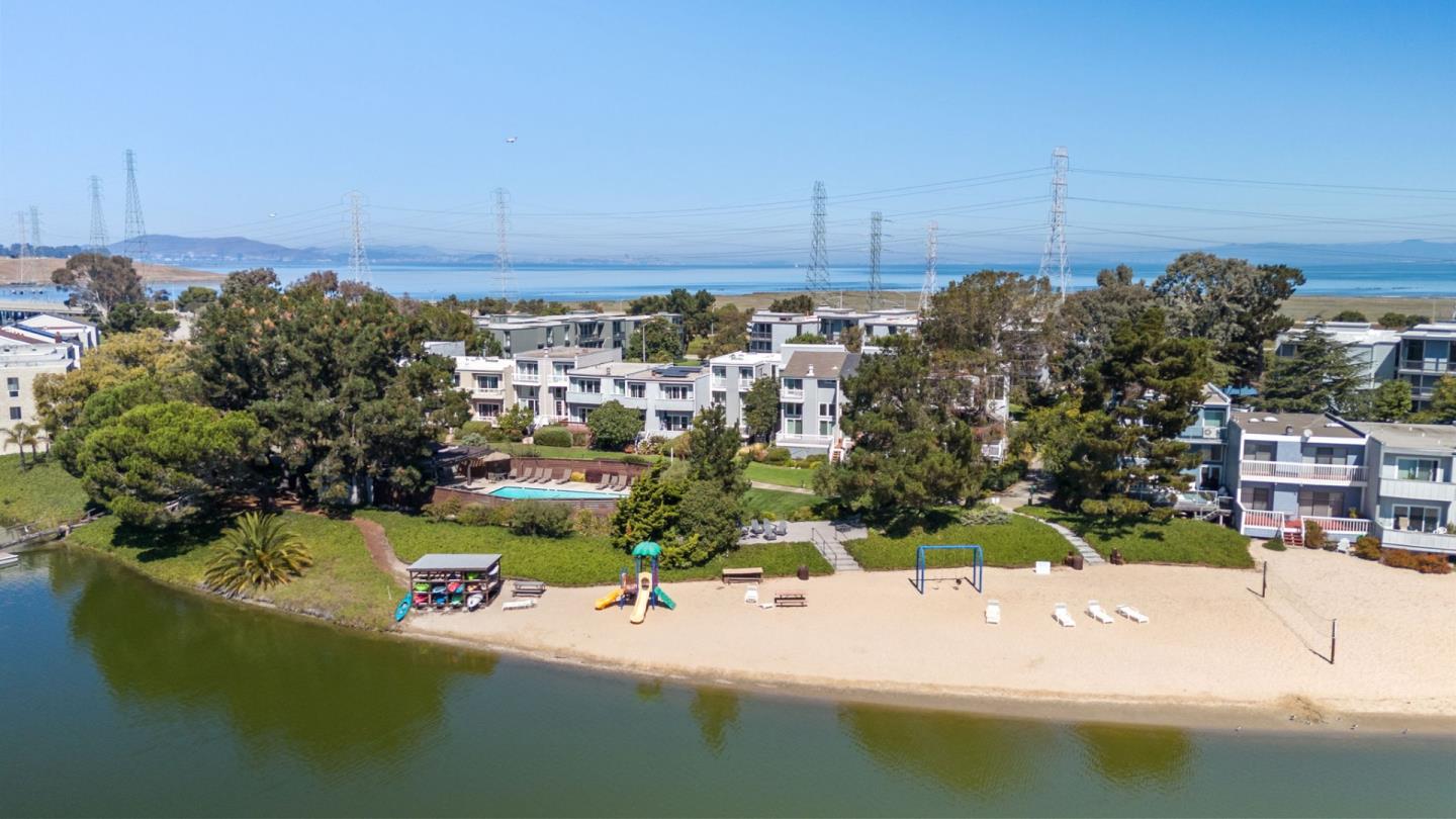 425 Anchor Road, Unit 317 San Mateo, CA 94404 - Photo 51 of 53 a view of a lake with houses