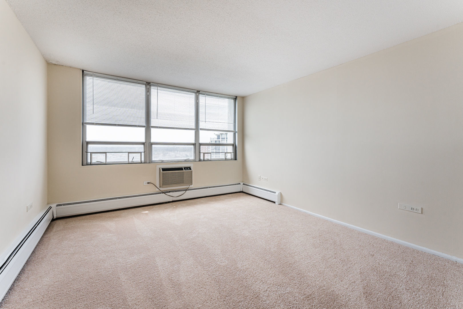 8801 Golf Road, Unit 10D Niles, IL 60714 - Photo 17 of 24 an empty room with a empty space and windows
