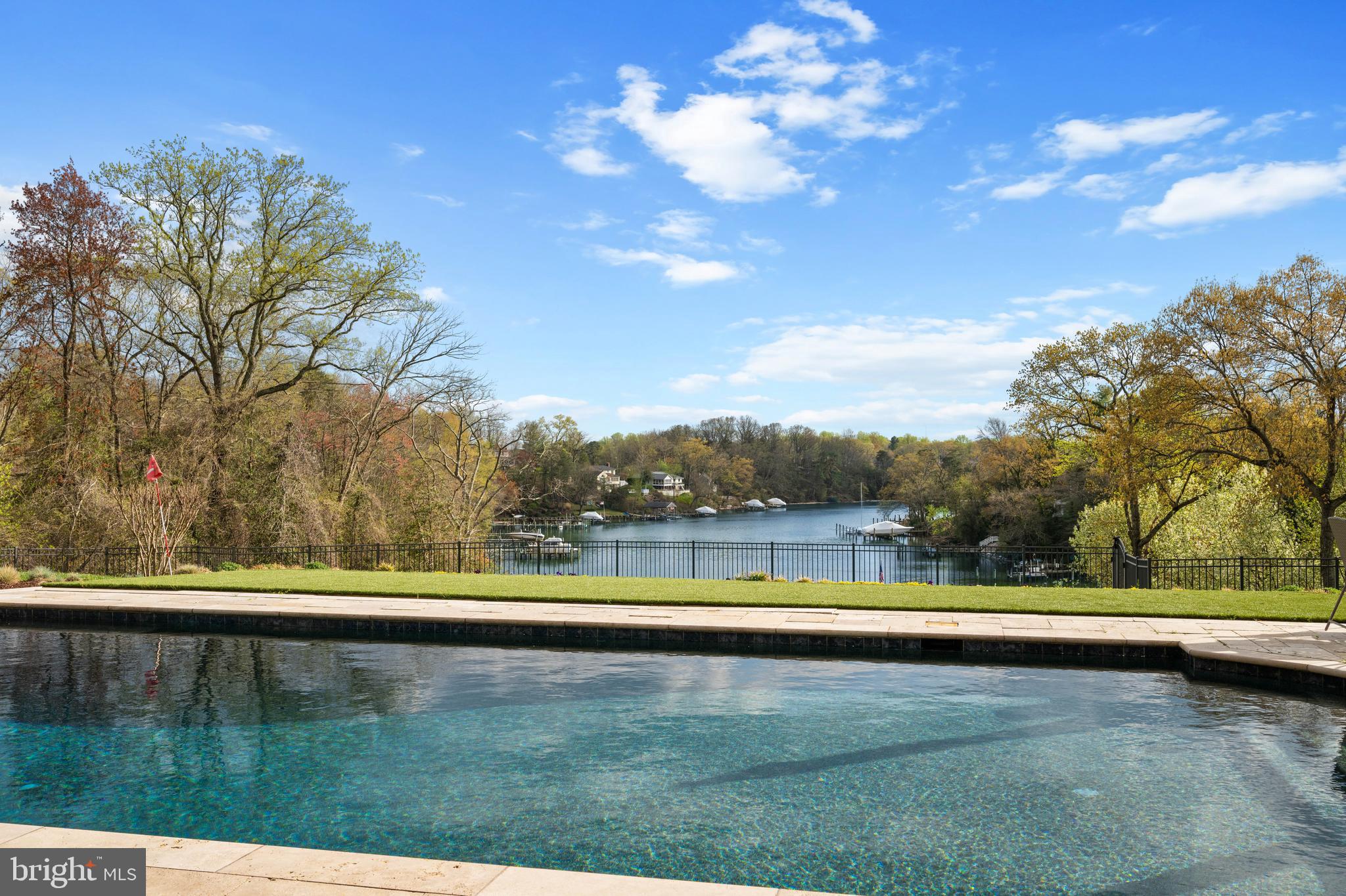 423 Benfield Road Severna Park, MD 21146 - Photo 29 of 50 Refreshing saltwater pool and waterfront beyond
