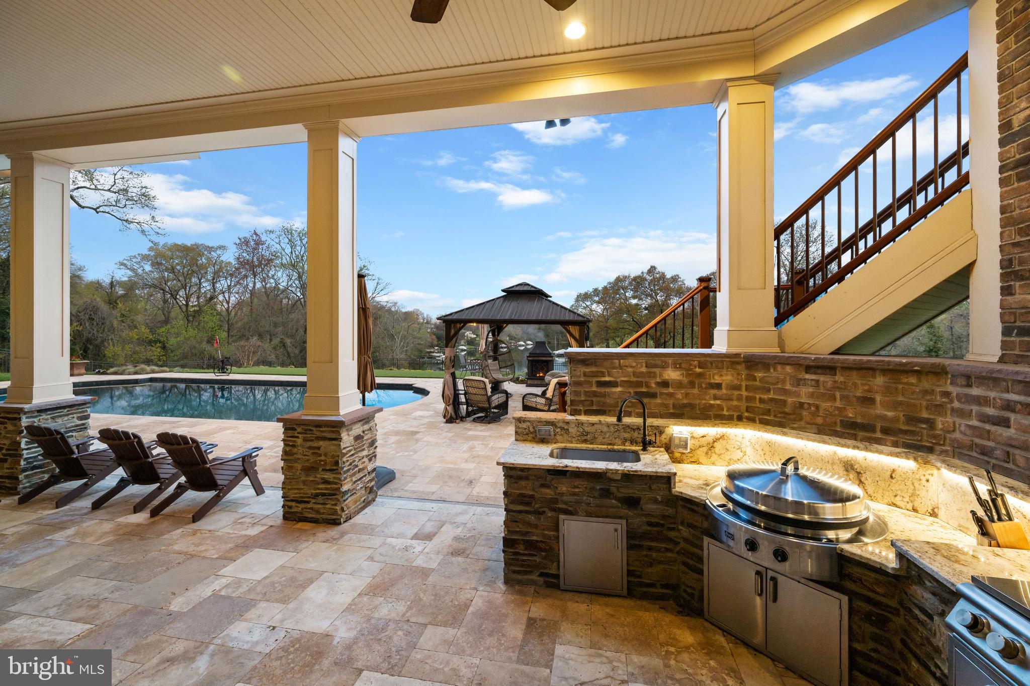 423 Benfield Road Severna Park, MD 21146 - Photo 32 of 50 Outdoor kitchen