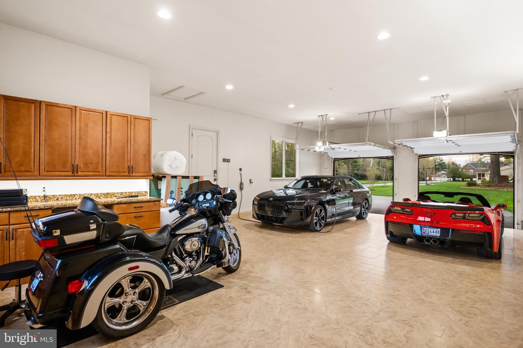 423 Benfield Road Severna Park, MD 21146 - Photo 39 of 50 Fully finished garage with cabinets