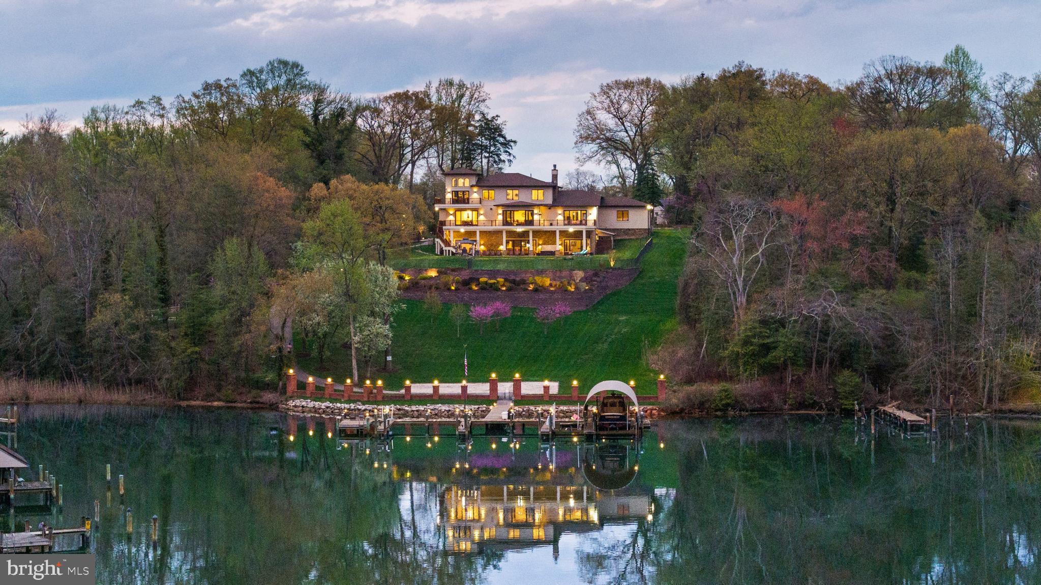 423 Benfield Road Severna Park, MD 21146 - Photo 41 of 50 Beautifully lit up at night