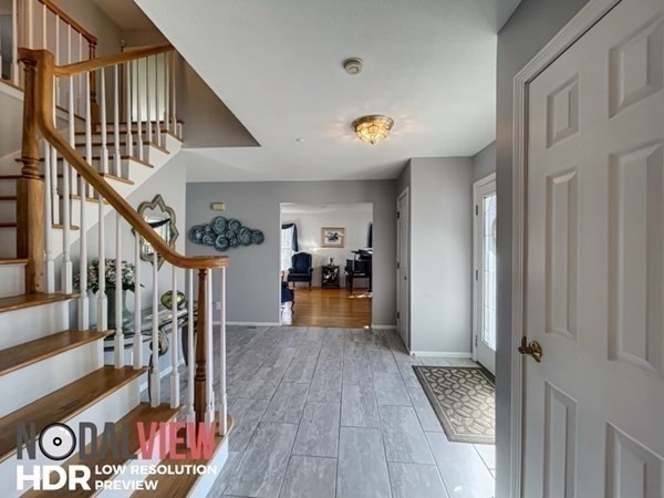 20 Warren Road Wilbraham, MA 01095 - Photo 23 of 41 a view of entryway and hall with wooden floor