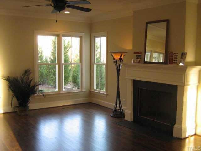 3210 Rain Forrest Way Raleigh, NC 27614 - Photo 6 of 12 Dixon-Kirby features a REAL masonry fireplace for your comfort which is also gas insert convertible! Family Room is convenient to the kitchen so the whole family is included in activities! Den/Family/Great Room