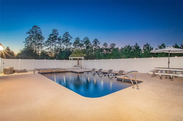 a view of a lake and a houses