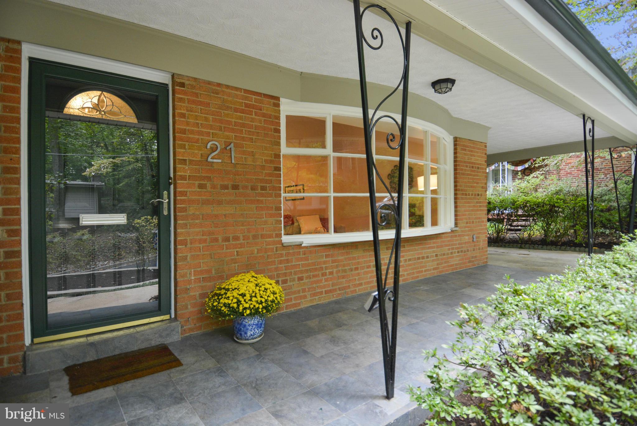 21 Parkside Road Silver Spring, MD 20910 - Photo 24 of 29 a view of a entryway door of the house