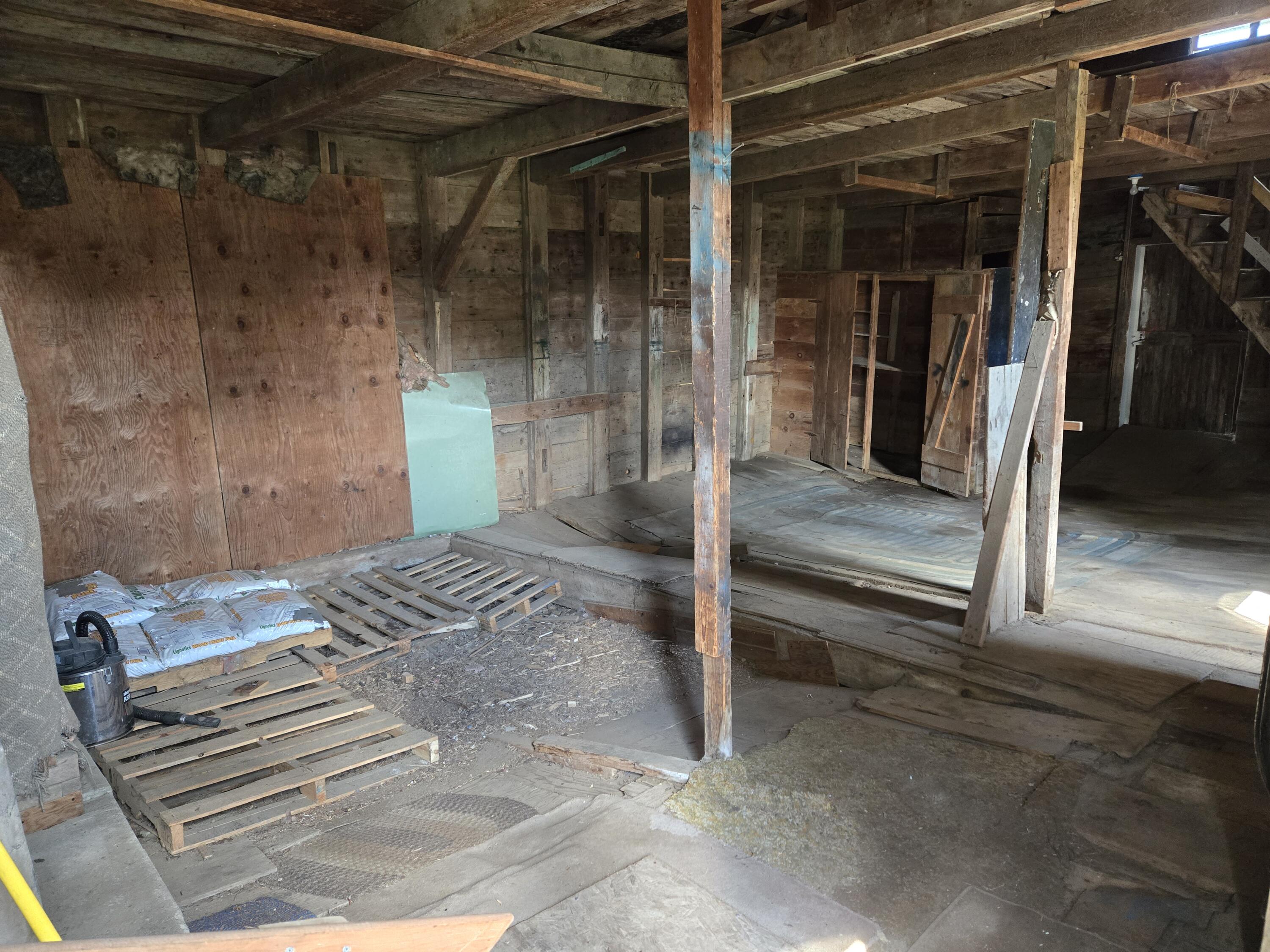 10 Knox Ridge Road South Knox, ME 04986 - Photo 10 of 37 Shed Interior