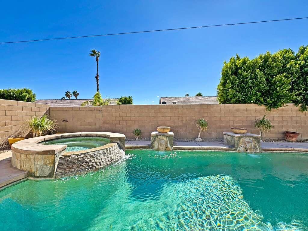 67755 Ontina Road Cathedral City, CA 92234 - Photo 28 of 30 a view of yard with outdoor seating