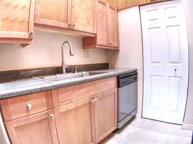 a close view of closet