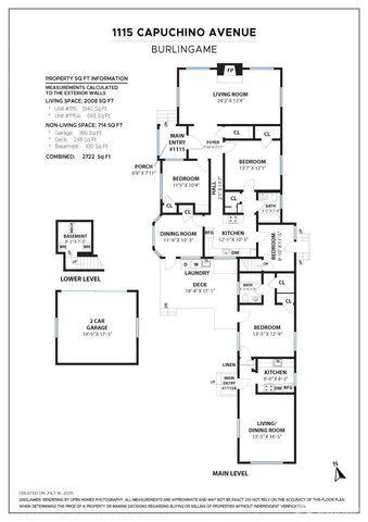 $1,898,000 | 1115 Capuchino Avenue, Burlingame, CA 94010