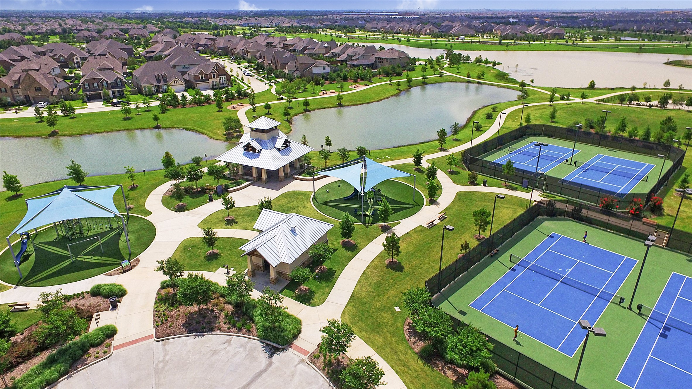 10702 Port Harrison Road Cypress, TX 77433 - Photo 41 of 45 Sports courts galore for all sports enthusiasts.