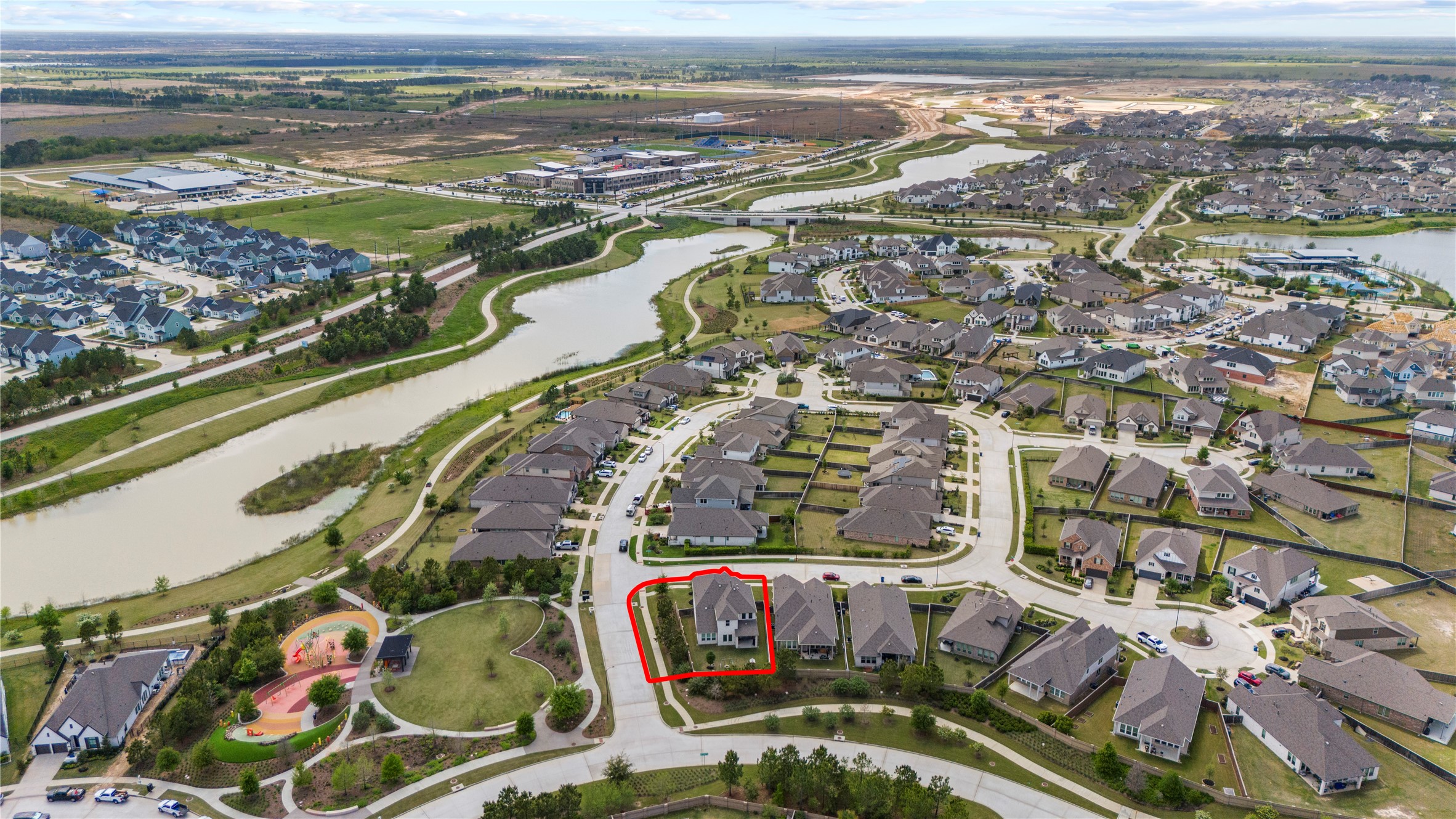 10702 Port Harrison Road Cypress, TX 77433 - Photo 10 of 45 Walk across the street to your Bridgeland section park, the lake and also a short drive to the schools nearby.