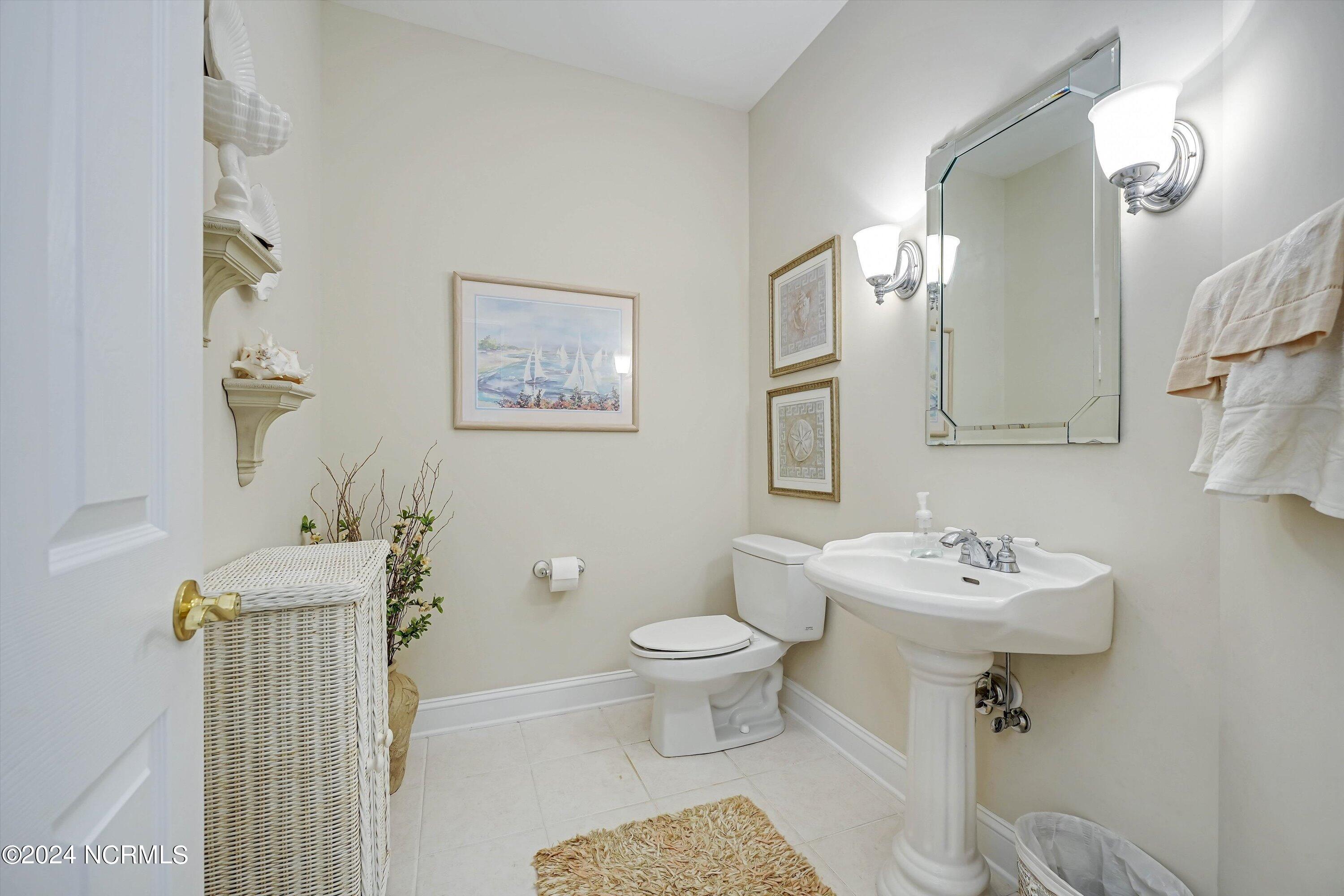 160 Rice Mill Circle Sunset Beach, NC 28468 - Photo 16 of 54 powder room