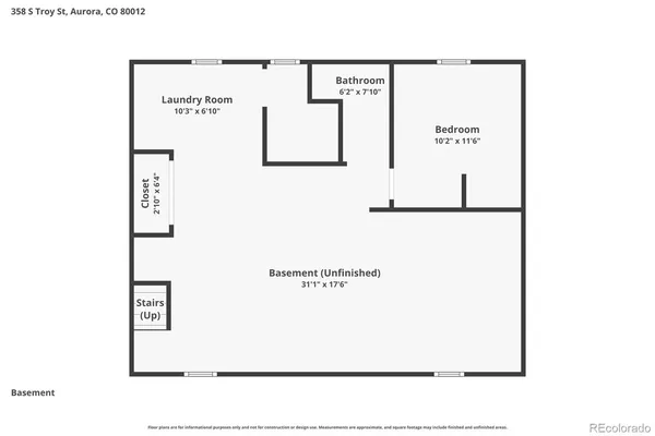 $425,000 | 358 South Troy Street, Aurora, CO 80012