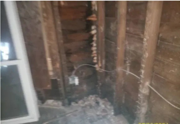 a view of a bathtub in a bathroom