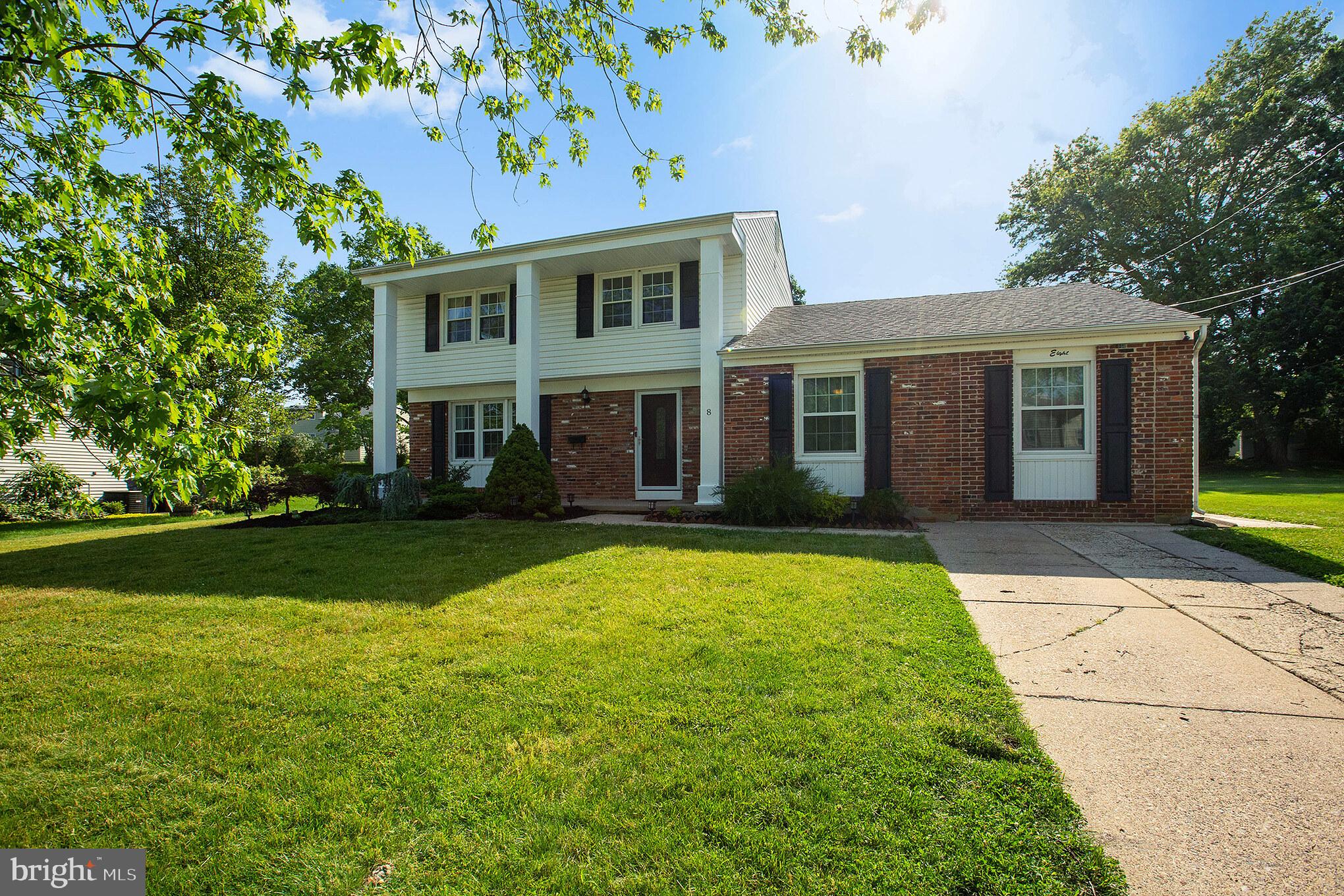 8 Blue Ridge Road Voorhees, NJ 08043 - Photo 1 of 32 Front of Home--Curb Appeal!