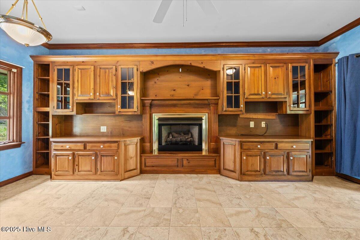 143 Shagbark Road West End, NC 27376 - Photo 46 of 70 Office or additional living room with fireplace