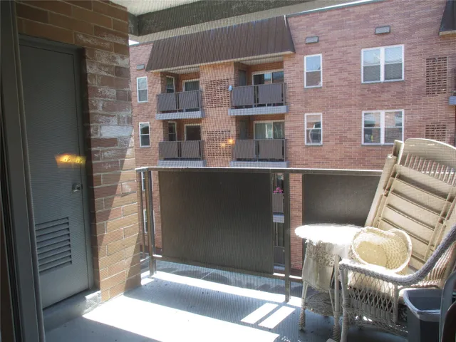 a view of an outdoor seating area