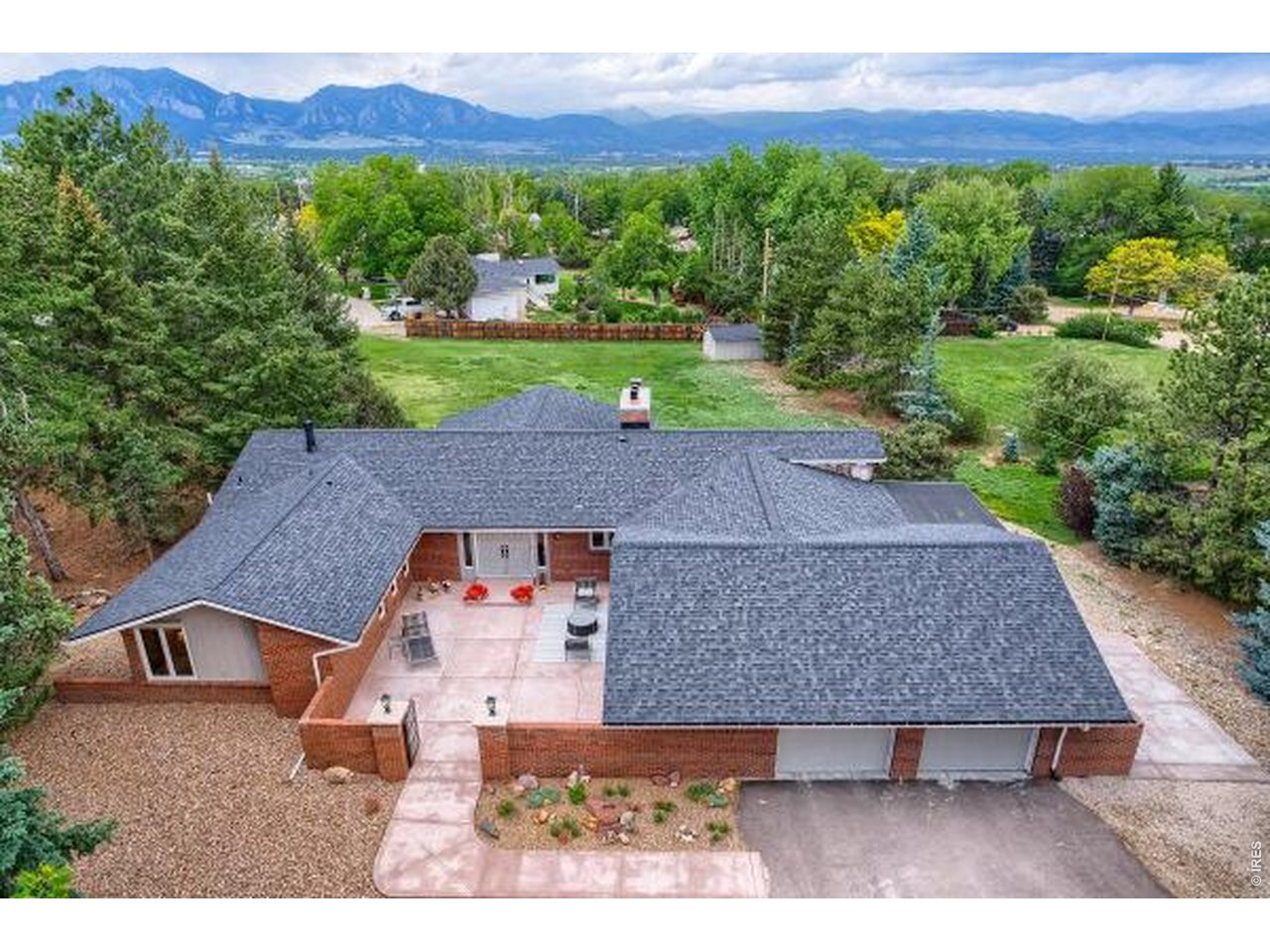 19 Ridge Road Boulder, CO 80303 - Photo 3 of 49 Property consists of over 1 Acre of land with city water for inside use and private well for the lawn.