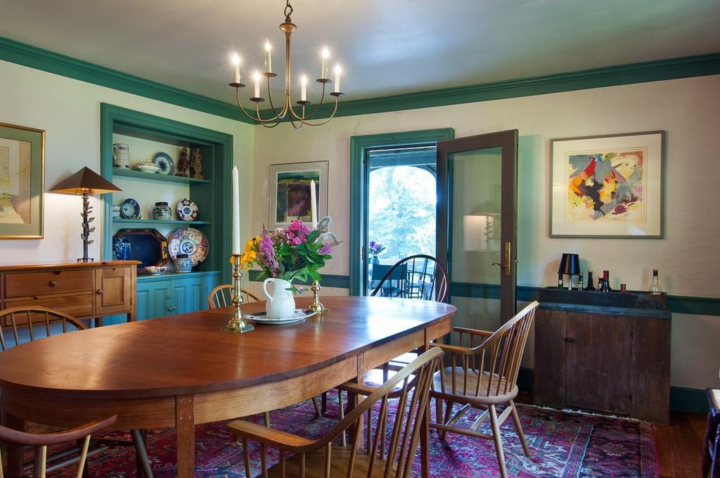 618 South Clary Road Jefferson, ME 04348 - Photo 13 of 25 Dining room with handsome built-ins...
